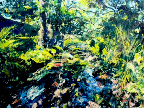 painting by Ian Mowforth