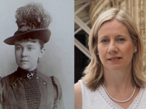 photos of Lauderdale House, Johanna Muller-Hermann, and Carola Darwin (credit Emma Darwin)