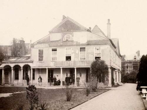 photos of Lauderdale House, then and now