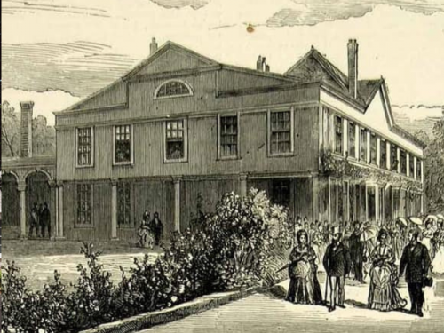 photos of Lauderdale House, then and now