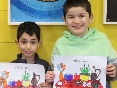 children at our Nowruz Family Day
