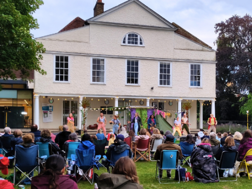 Photos of ELSF performing at Lauderdale House and other parks