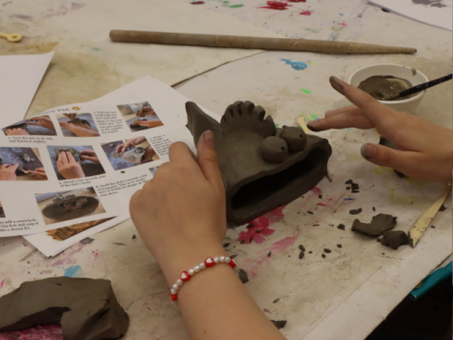 Camden summer University pottery